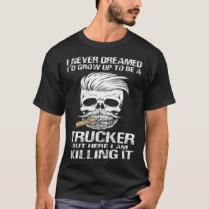 Trucks gay rights funny animals gifts  T-Shirt