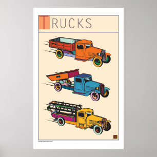 Trucks-Prints/Poster Poster