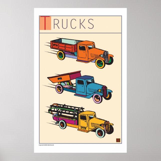 Trucks-Prints/Poster Poster (Front)
