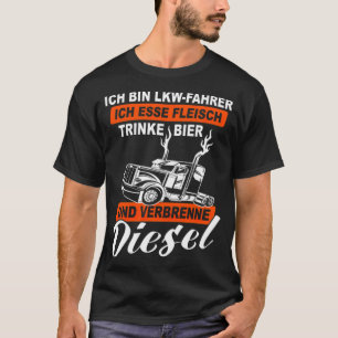 trucks professional driver driver truck driver alp T-Shirt