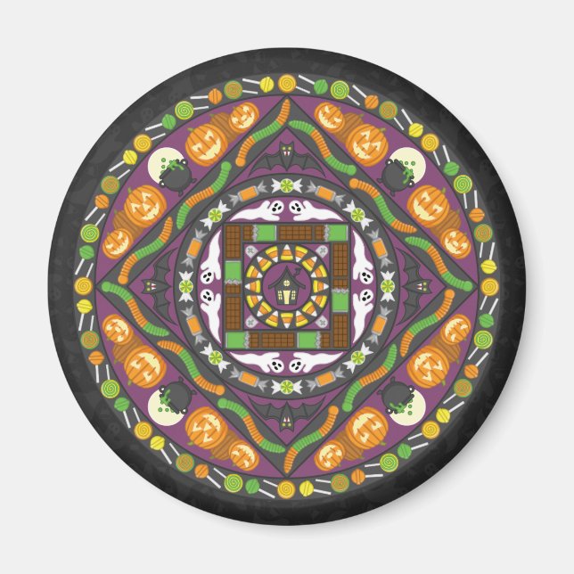 Trucs et traitements Mandala Magnet (Devant)