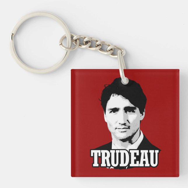 Trudeau Keychain (Front)
