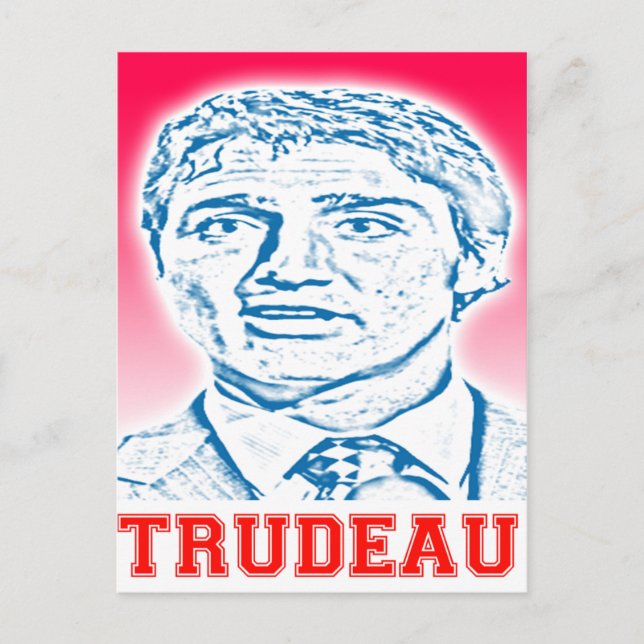 Trudeau Logo Postcard (Front)
