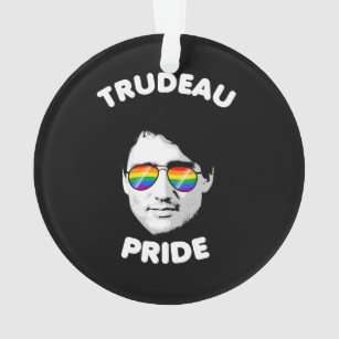Trudeau Pride Sunglasses Ornament