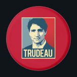 Trudeau Propaganda Poster -.png Magnet<br><div class="desc">Canadian Prime Minister Justin Trudeau Apparel designed by Shirtual.com Show your love for Justin Trudeau on Swag Including: Justin Trudeau Clothing, Justin Trudeau T-shirts, Justin Trudeau Hoodies, Justin Trudeau Hats, Justin Trudeau Buttons, Justin Trudeau Stickers, Justin Trudeau Magnets, Justin Trudeau Mugs, Justin Trudeau Bumper Stickers, Justin Trudeau Pride Gear and...</div>