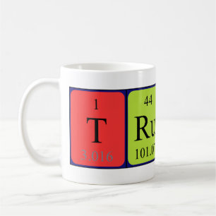 Trudy periodic table name mug