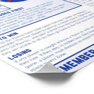 True American: The Epic Drinking Game Rules Poster