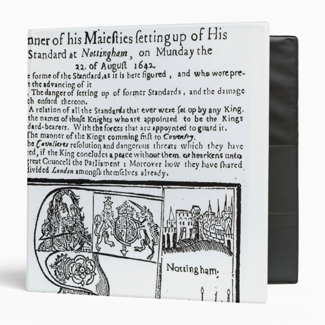 True and Exact Relation of  Manner of Majesty's Binder (Front/Inside)
