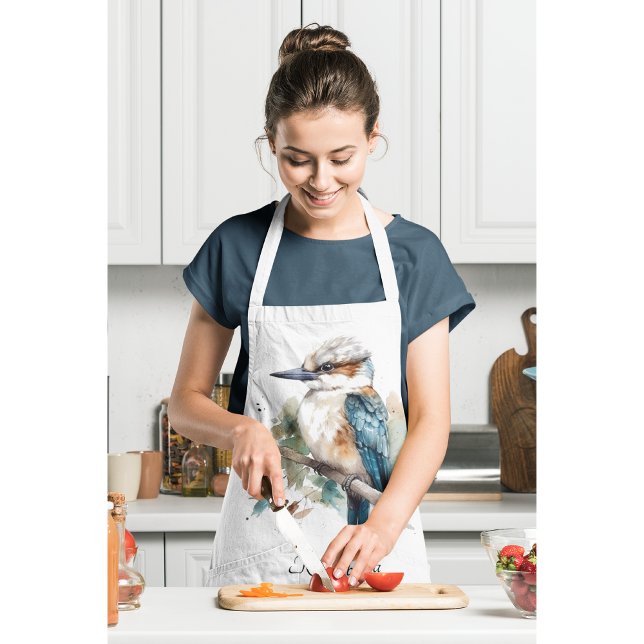 True Blue Kookaburra, custom Apron (Creator Uploaded)