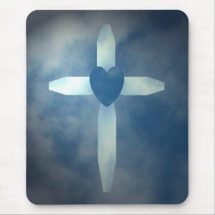 True Blue Mouse Pad