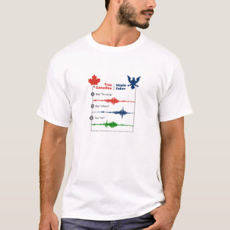 True Canadian Polygraph Test: Pronunciation T-Shirt