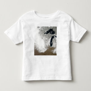 True-colour image of snow toddler t-shirt