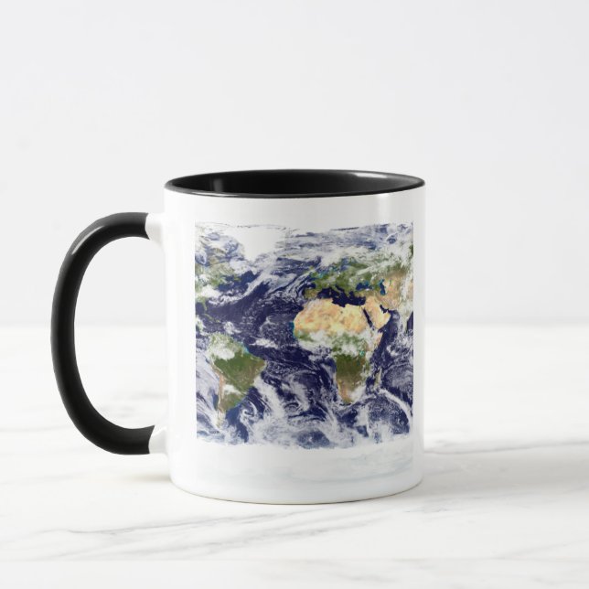 True-colour image of the entire Earth Mug (Left)