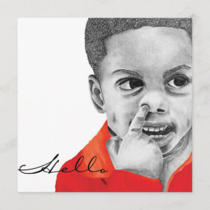 True Colours Collection Jordan Hello Invitation