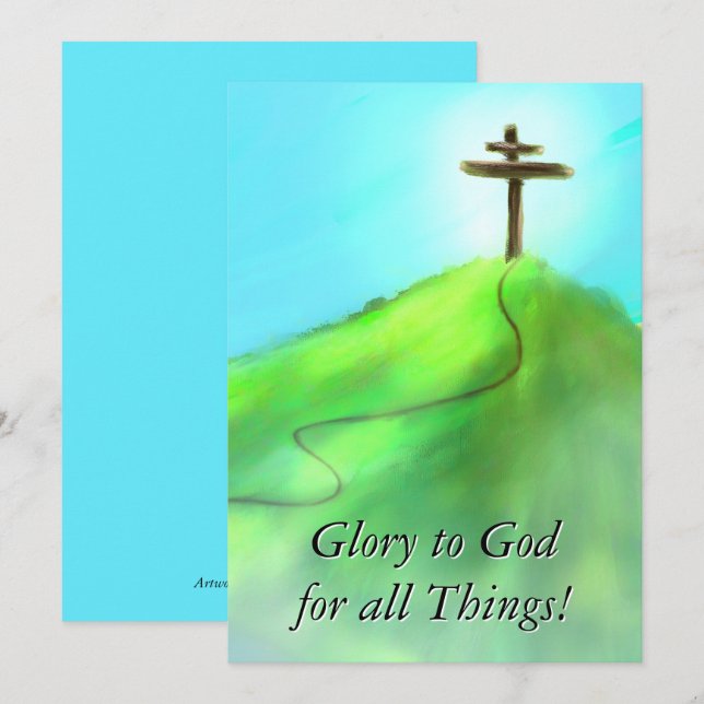 True Consolation Stationary Card  (Front/Back)