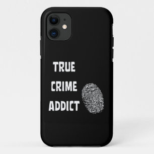 True crime addict iPhone 11 case