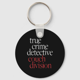 True Crime Detective Couch Di Keychain