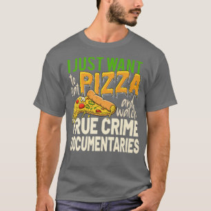 True Crime Documentaries Serial Killer Horror Movi T-Shirt