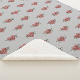 True Crime Podcast Lover Sherpa Blanket