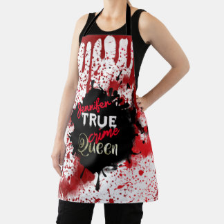 True Crime Queen  Apron