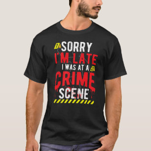 True Crime Scene Investigator   T-Shirt
