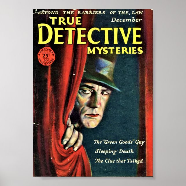 True Detective Mysteries - December Poster (Front)