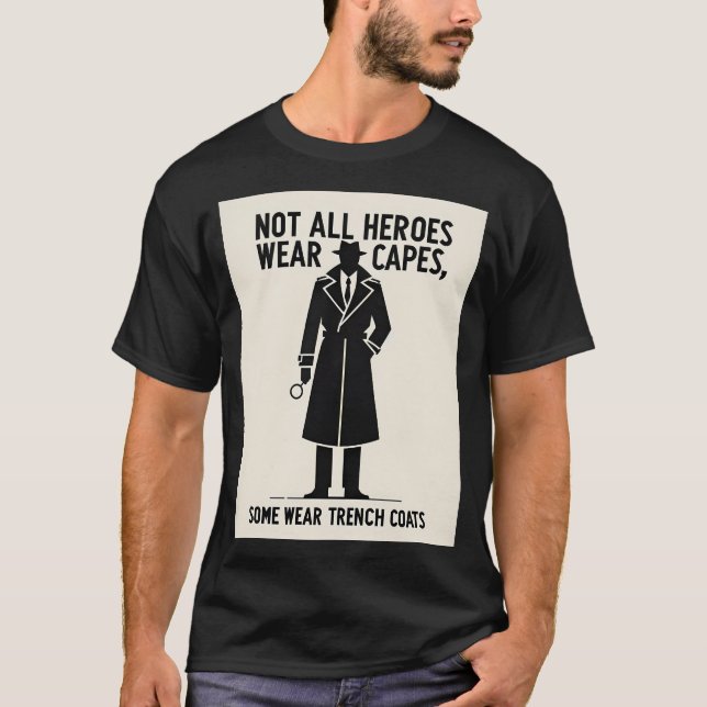 True Detective Spirit. Detective T-Shirt (Front)