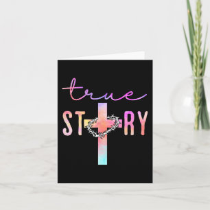 True Easter Story Christian Jesus Resurrection Rel Card