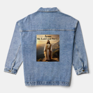 True Fact - Jesus My Lord and Savior - Christian Denim Jacket