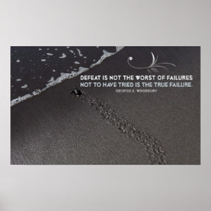 True Failure Inspirational Poster Print