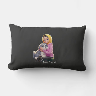 True friend lumbar pillow