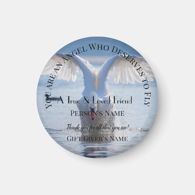 True Friend Magnet by HAMbyWG (Front)