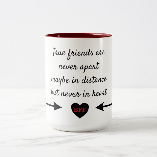 True Friends Two-Tone Coffee Mug (Center)
