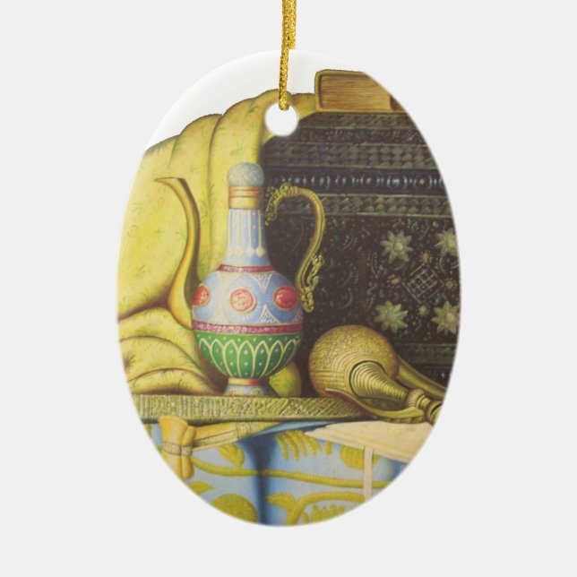 True Gifts of Life Hakuna Matata goodies.png Ceramic Ornament (Front)