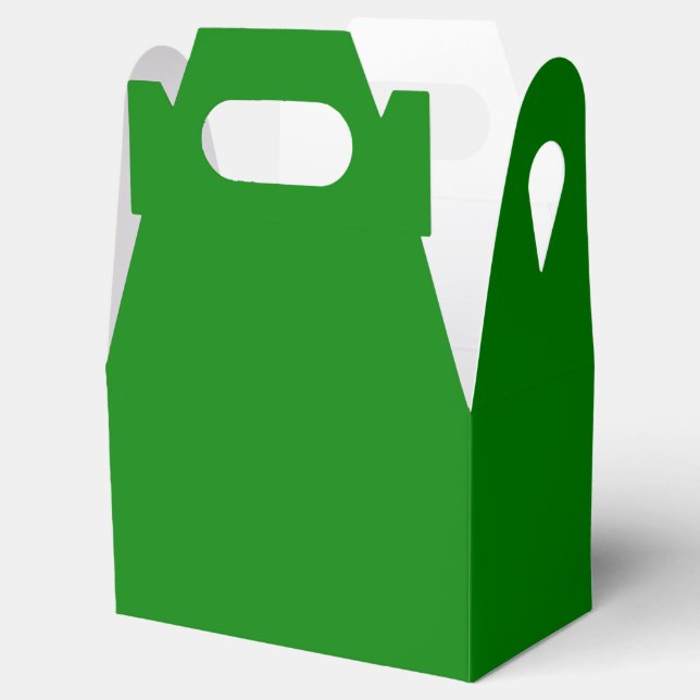 True Green Favor Box (Opened)