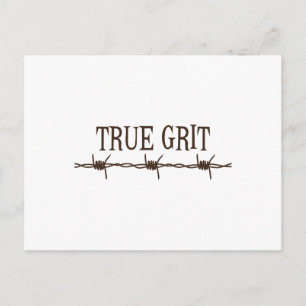 True Grit Postcard