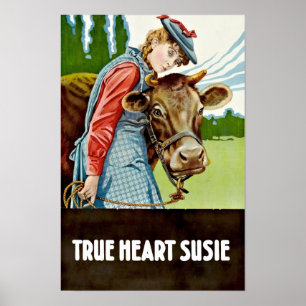 True Heart Susie 1919 Classic Movie Poster