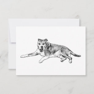 True Joy, Friendly Rest Thank You Card