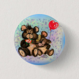 True Love 1 Inch Round Button