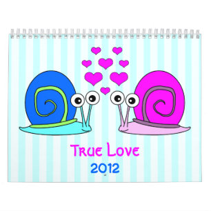 True Love 2012 Wall Calendar