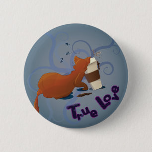 True Love 2 Inch Round Button