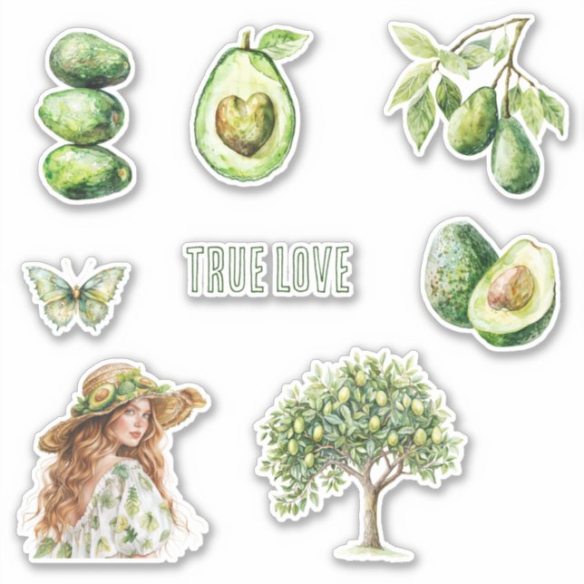 True Love Avocado Tree Butterfly Female (Front)