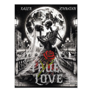 True Love Beyond , Custom Names Photo Print