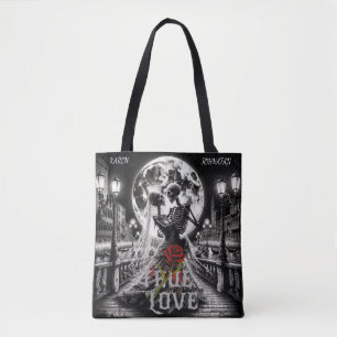 True Love Beyond , Custom Names Tote Bag