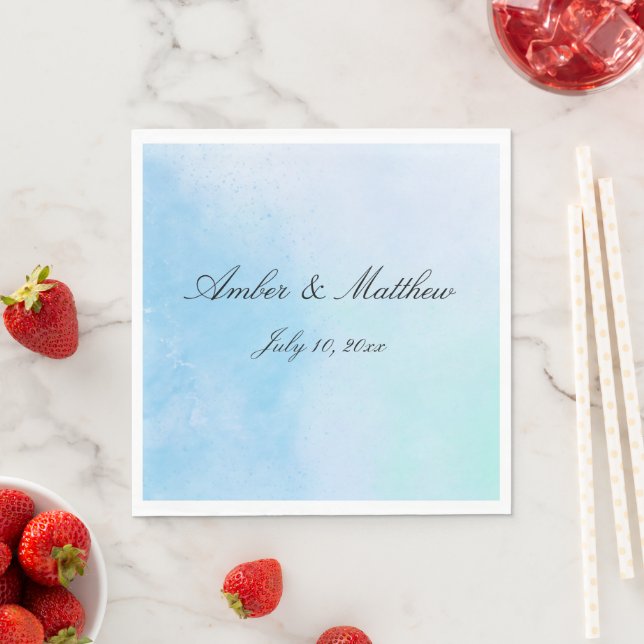 "True Love Blue" Napkin (Insitu)