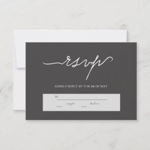True Love Collection rsvp Card