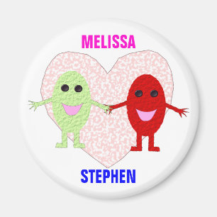 True Love Couples Customizable Magnet