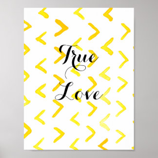 True Love customg Poster