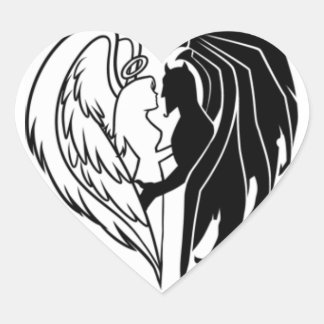 TRUE LOVE HEART STICKER