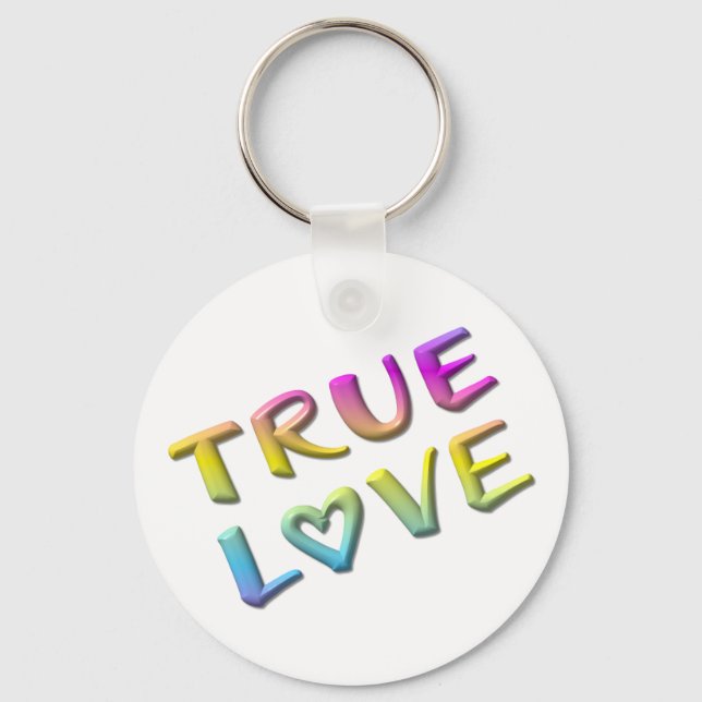 True Love Keychain (Front)